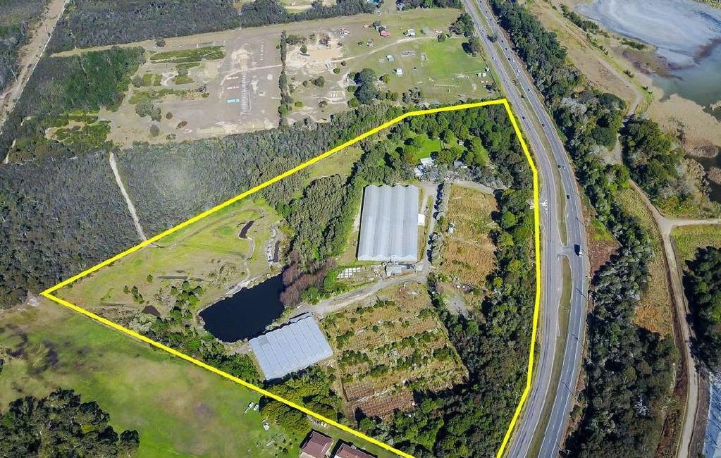 The site at 120 Pacific Highway, Doyalson, purchased by the Doyalson RSL.