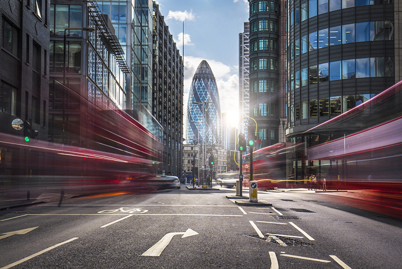 Most office workers expect driverless cars and car pooling to play a significant part in our future.