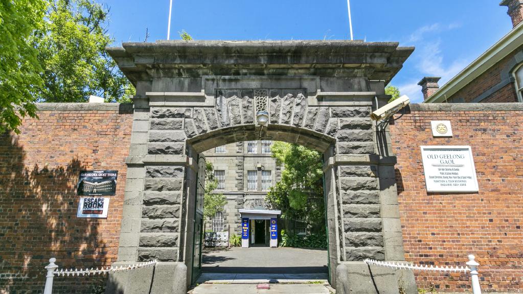 The heritage-listed Old Geelong Gaol.