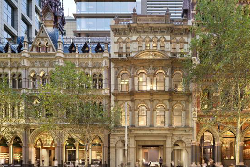 477 Collins Street, where Mirvac is building an office tower.
