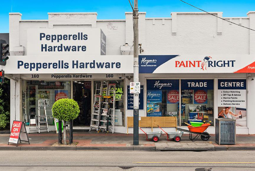 The Pepperells Hardware store is set to go under the hammer on November 30.