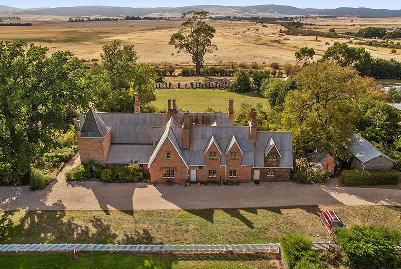 “The Grange” at Campbell Town in Tasmania.
