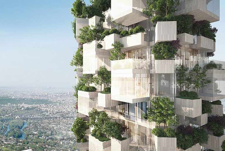 Paris the latest to embrace trees on buildings