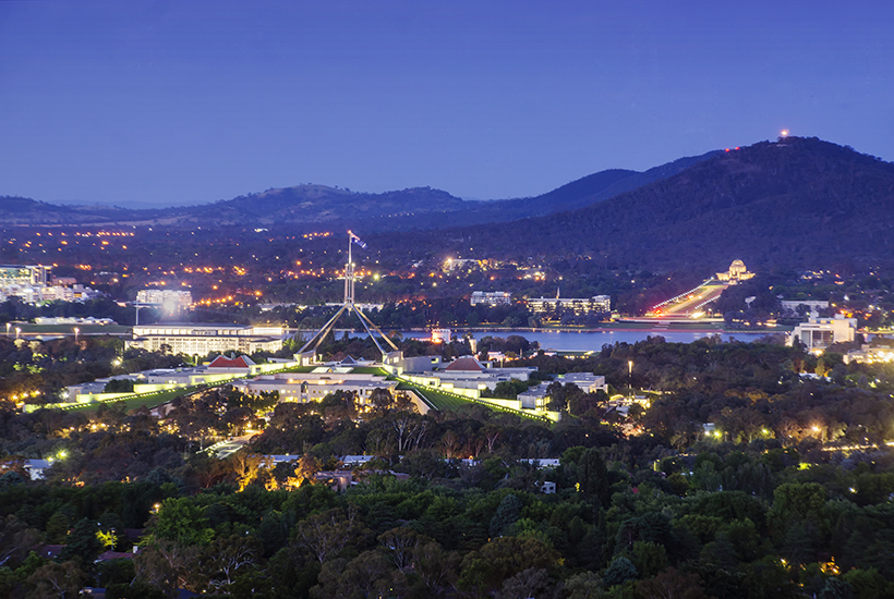 Of all the states and territories, the largest year-on-year increase in commercial search volumes has ben experienced in Canberra.
