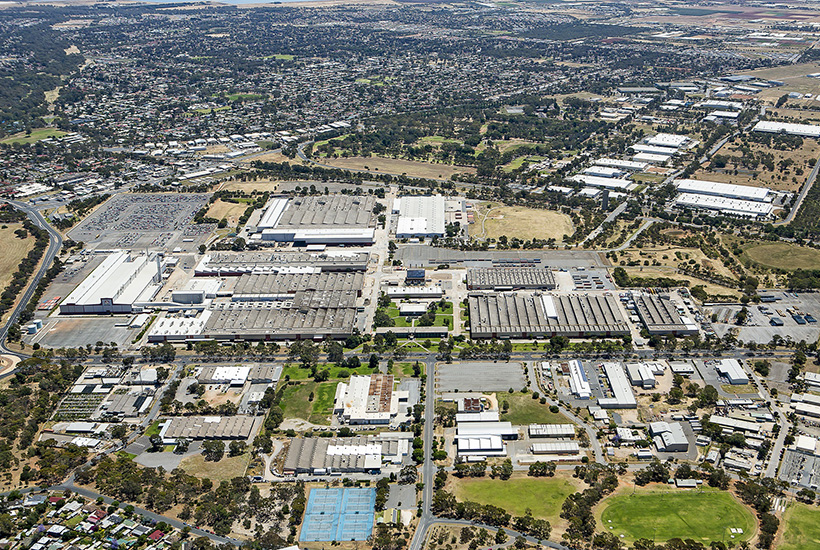 Holden’s former 12ha site at Elizabeth, north of Adelaide.
