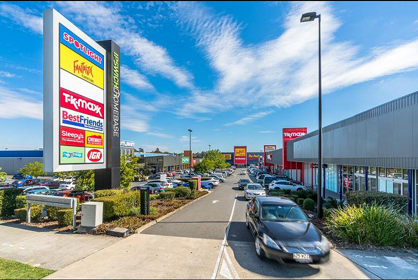 Ipswich Homebase is one of three retail centres offloaded by Sentinel.