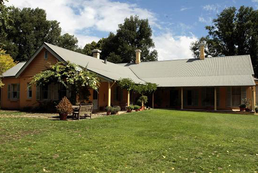 The historic Mona Farm outside Braidwood, NSW.
