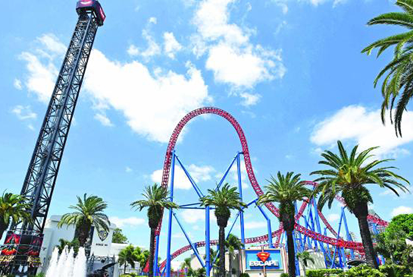 The Gold Coast’s theme parks continue to battle to attract visitor numbers.
