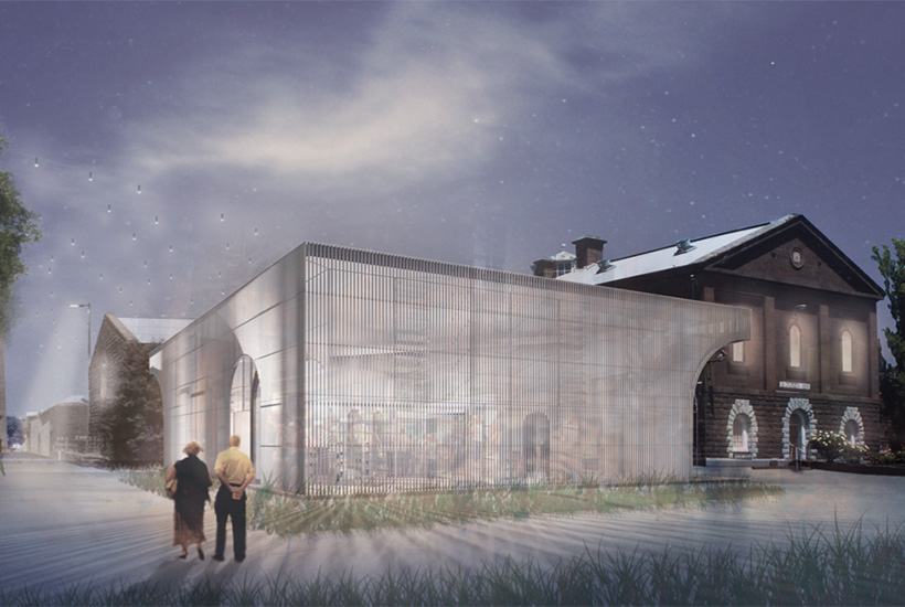 Ola Studio’s design for Building 18 at Pentridge Prison.
