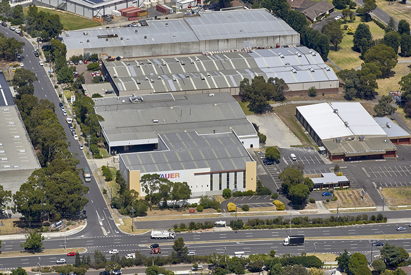 The Heathley Asset Management-owned property at Scoresby in Melbourne’s south-east.