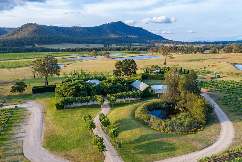 Krinklewood biodynamic winery is one of the most unique in the Hunter Valley.