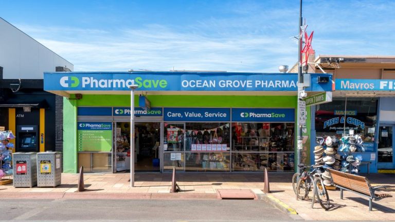 Ocean Grove chemist obliterates reserve price