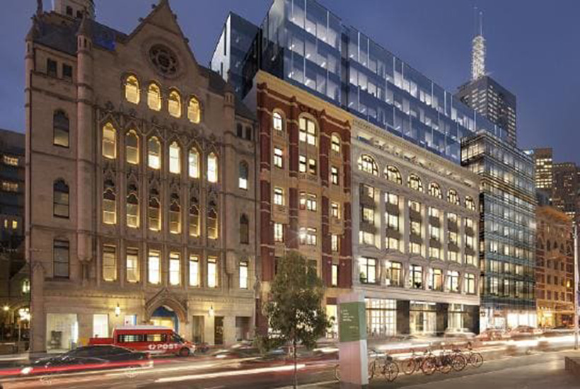 Dexus has secured John Holland at its new office development at 180 Flinders Street in Melbourne.
