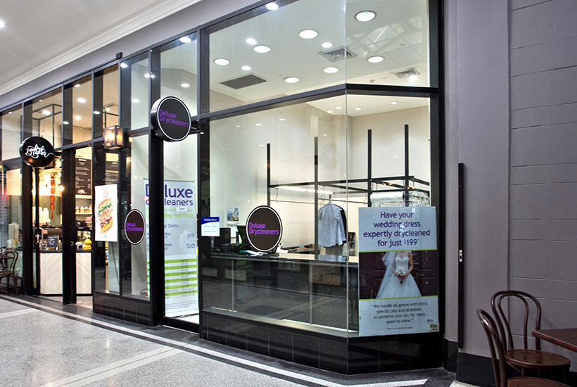 The small shop is in an arcade off Sydney’s Pitt St.