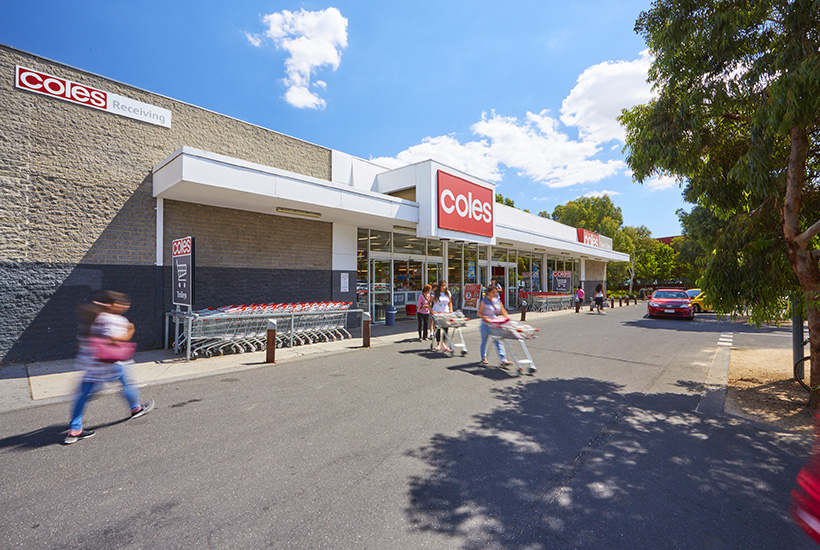 Coles Clayton supermarket in suburban Melbourne.
