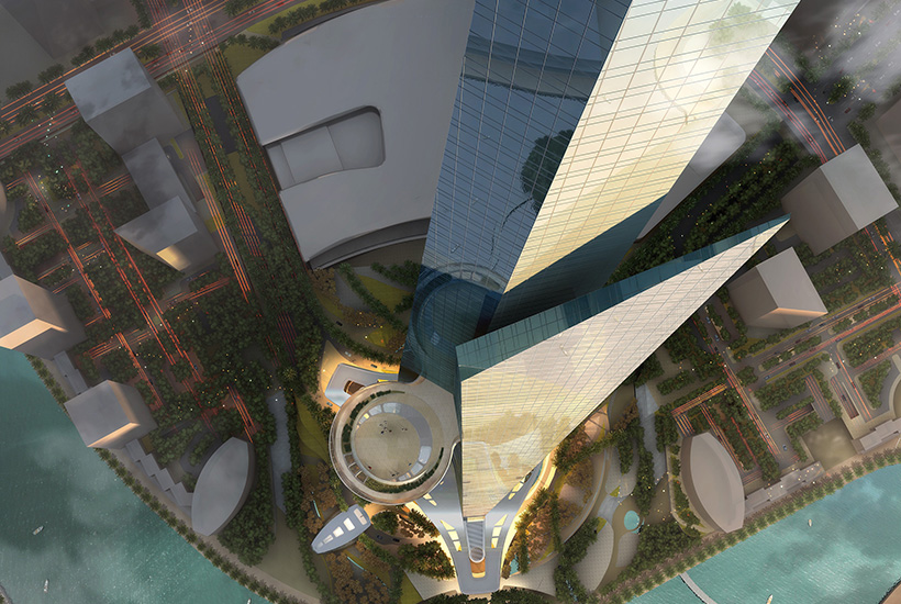 An artist’s impression of the Jeddah Tower. Picture ©Adrian Smith + Gordon Gill Architecture/Jeddah Economic Company.