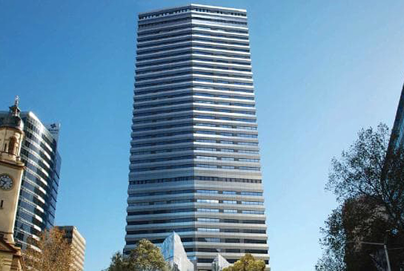 An artist’s impression of Northpoint at 100 Miller Street, North Sydney.