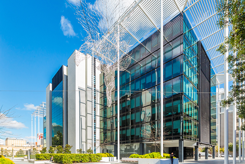 Perth’s Workzone West is on the market, with price expectations of up to $140 million.
