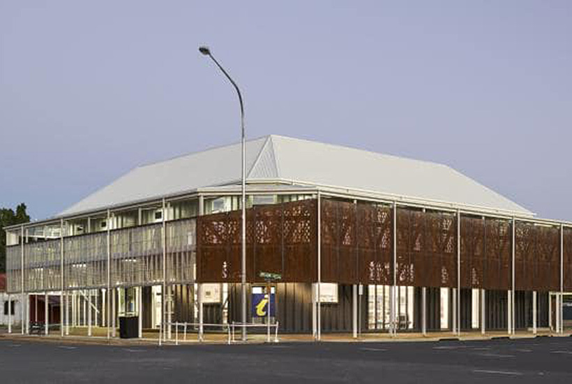 The renovation of the Globe Hotel in Barcaldine is being celebrated at the Venice Architectural Biennale.
