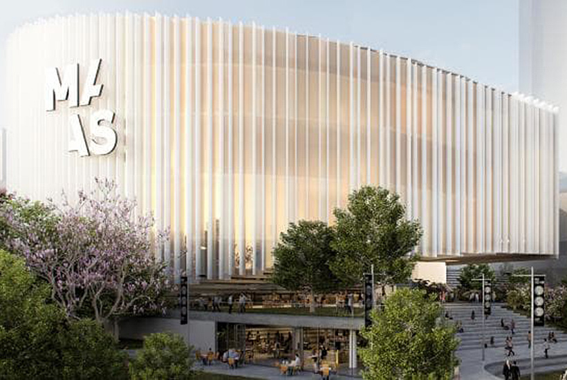 A digital impression of the new Powerhouse museum planned for Parramatta in Sydney’s middle west.
