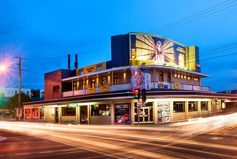 The Shafston Hotel in East Brisbane.

