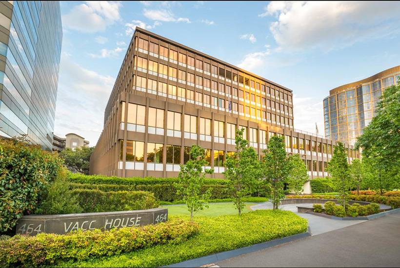 VACC House at 464 St Kilda Rd in Melbourne.