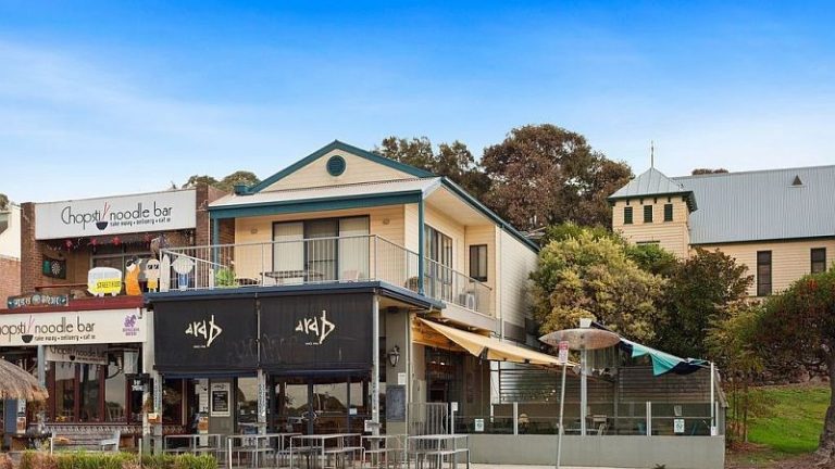 Iconic Lorne beachside cafe Arab Coffee Lounge for sale