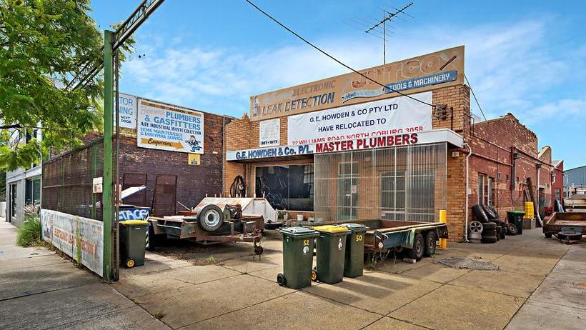 A factory at
50-52 Pearson St, Brunswick West, along with a three-bedroom home at 46 Pearson St, is for sale for the first time in 50 years.

