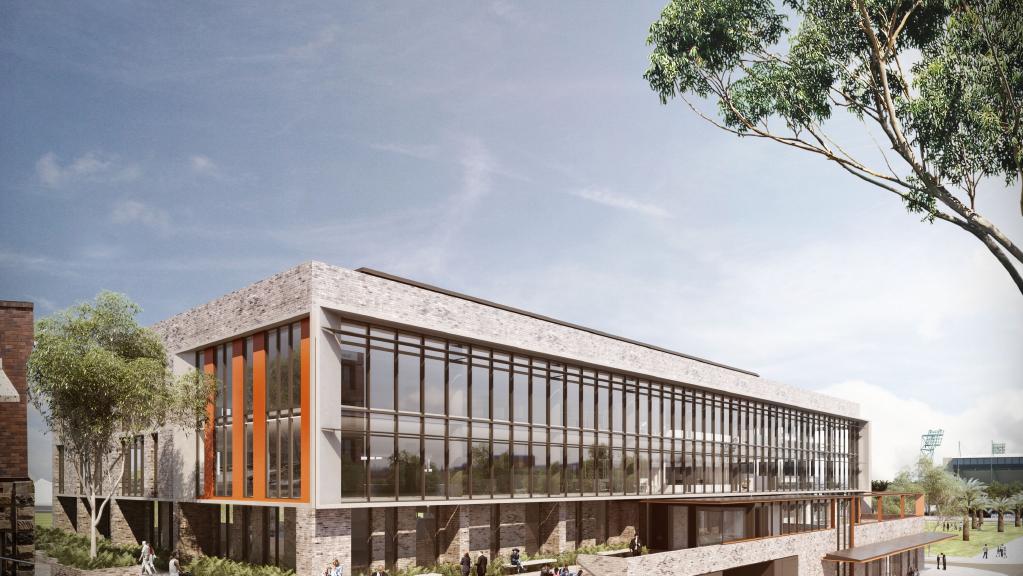 An artist image of the new Gosford ATO.