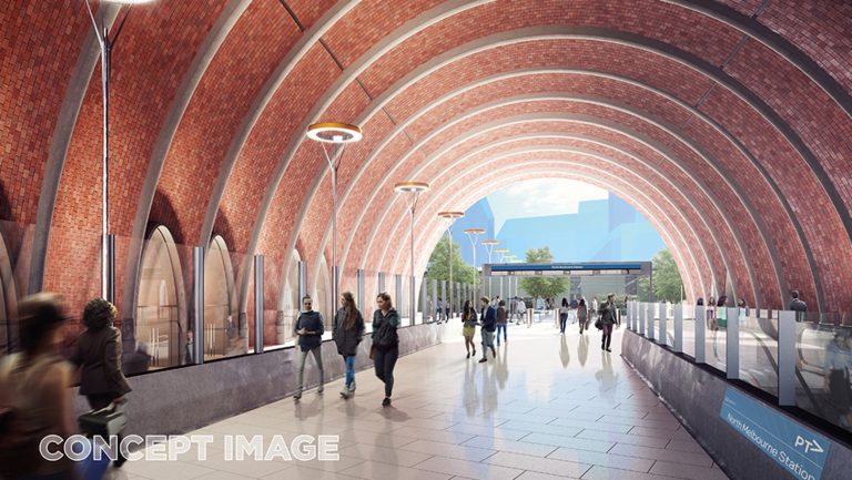 Melbourne’s Metro Tunnel train station designs revealed