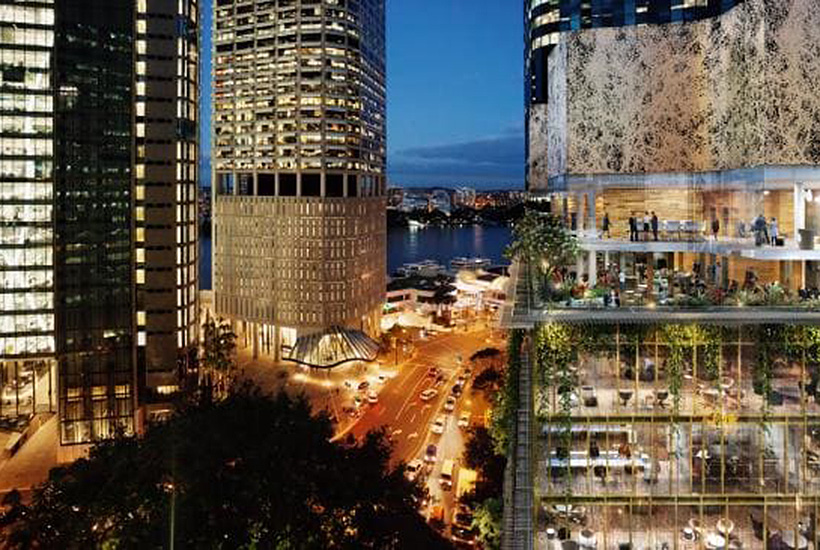 Construction is under way on Dexus’s new office tower at 12 Creek Street, Brisbane.
