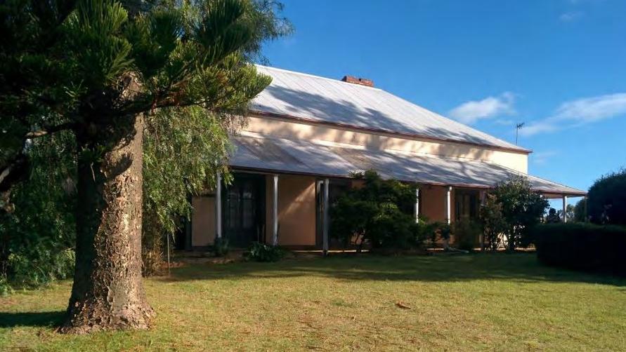 The heritage-listed Cambria homestead.
