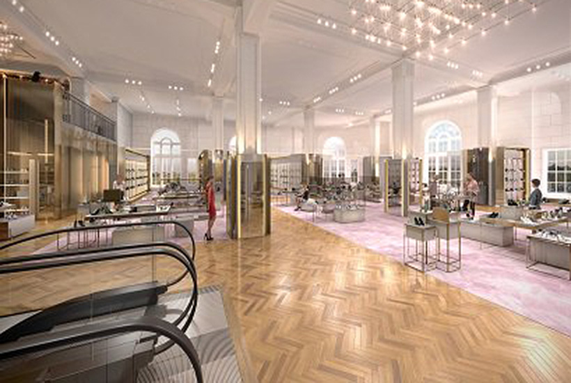 David Jones Elizabeth St store’s revamp will include an entire floor dedicated to shoes.
