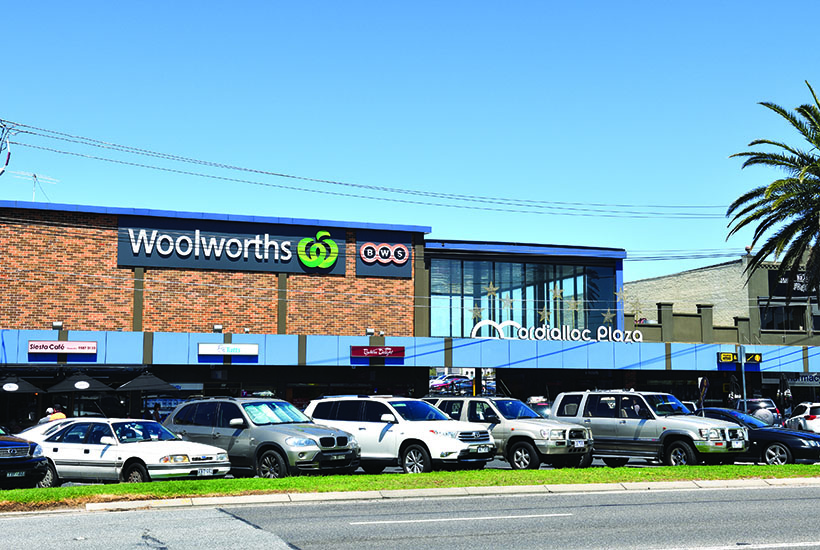 Mordialloc Plaza Shopping Centre.
