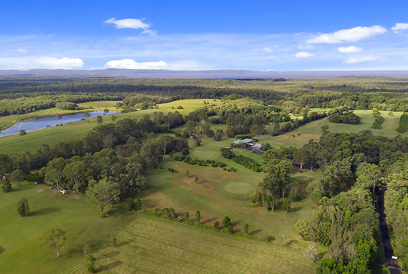 The Kabi Golf Course was the brainchild of Billabong co-founder Rena Merchant.