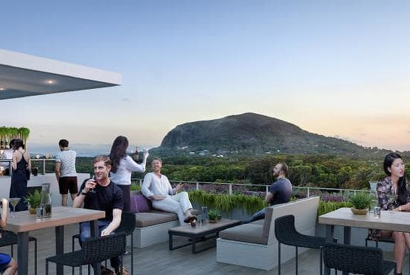 An artist’s impression of the new Westin Coolum Resort & Spa at Yaroomba Beach.