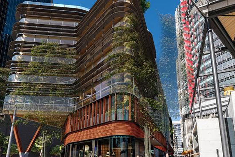 WeWork has leased Lendlease’s timber complex at 1 Sussex St.
