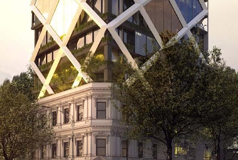 Paragon development by Beulah International at the site of Melbourne’s former Celtic Club.