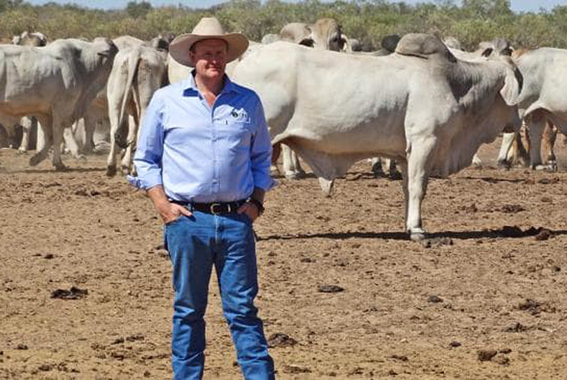 Consolidated Pastoral CEO Troy Setter on Newcastle Waters station.