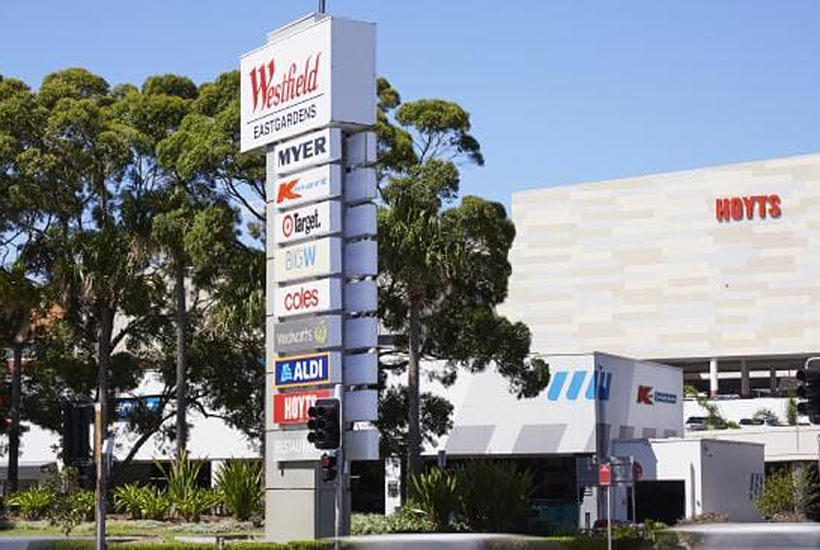 Scentre Group has acquired a half-stake in Westfield Eastgardens.
