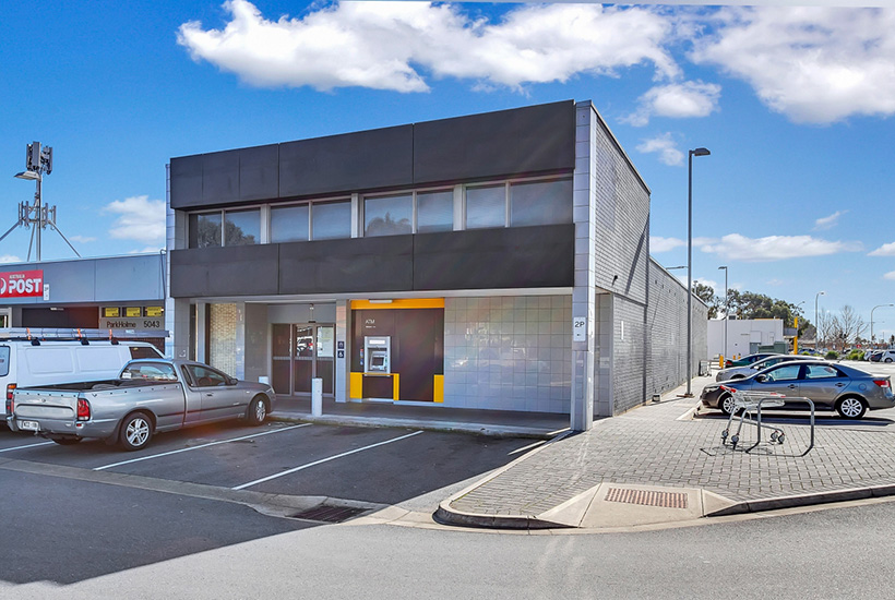 This retail outlet in Park Holme was formerly a Commonwealth Bank branch.
