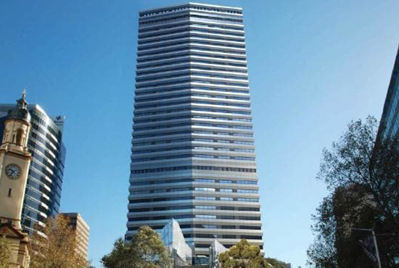 An artist’s impression of Northpoint at 100 Miller St, North Sydney.