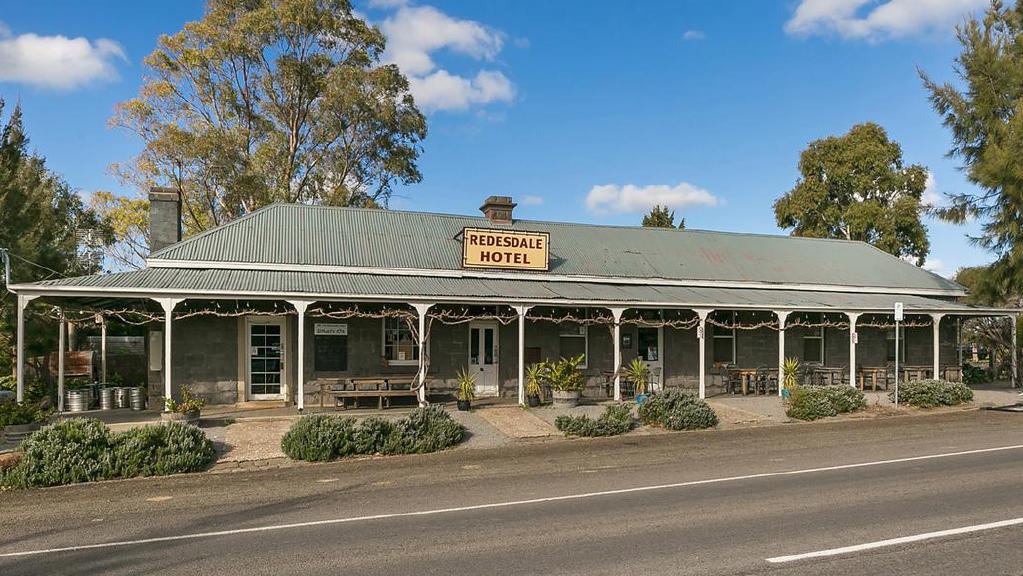 2640 Kyneton-Redesdale Rd, circa 1850s is on the market for $850,000 and is attracting investors and businesspeople from across Victoria.
