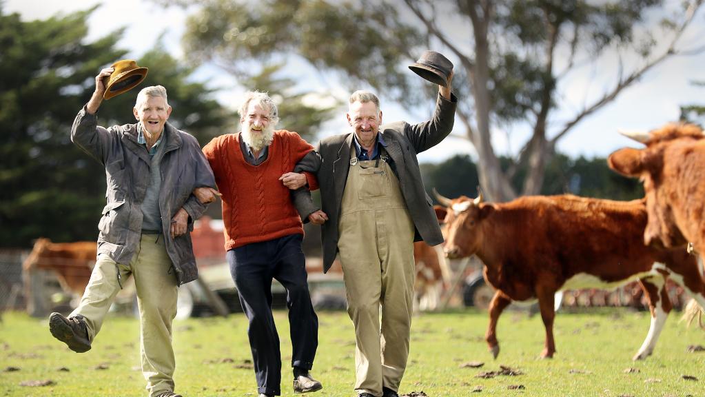 The Troutbeck brothers’ parents bought the dairy farm in the 1930s for just 500 pounds. Picture: Alex Coppel
