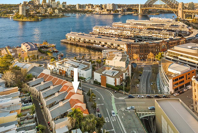 The building are some of the best located in Sydney.