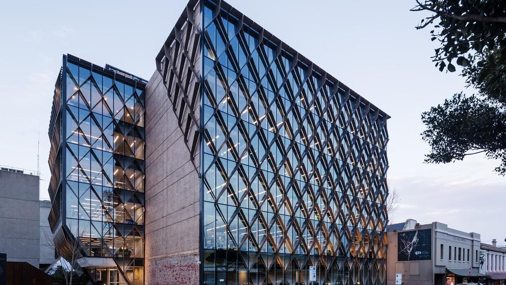 Barwon Water’s Ryrie St headquarters has been shortlisted for the National Architecture Awards for GHDWoodhead. Pictures: Trevor Mein.
