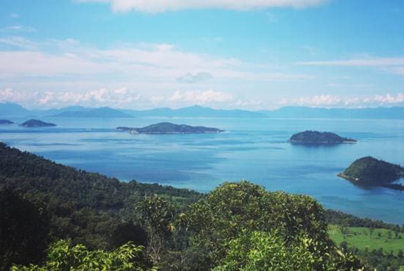 The view from the lookout on Dunk Island. Picture: Angela Saurine.