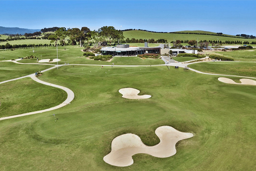 The Growling Frog Golf Course at Yan Yean in Melbourne’s outer north.