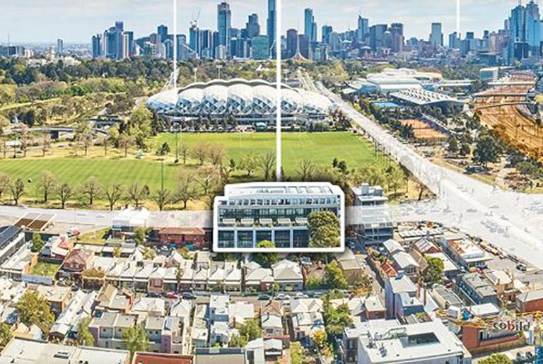 Watch Melbourne Storm and Victory train from your office window