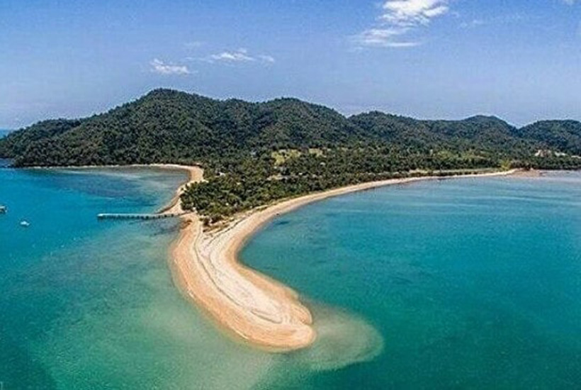 Dunk Island from above. Picture: Isabelle Dore
